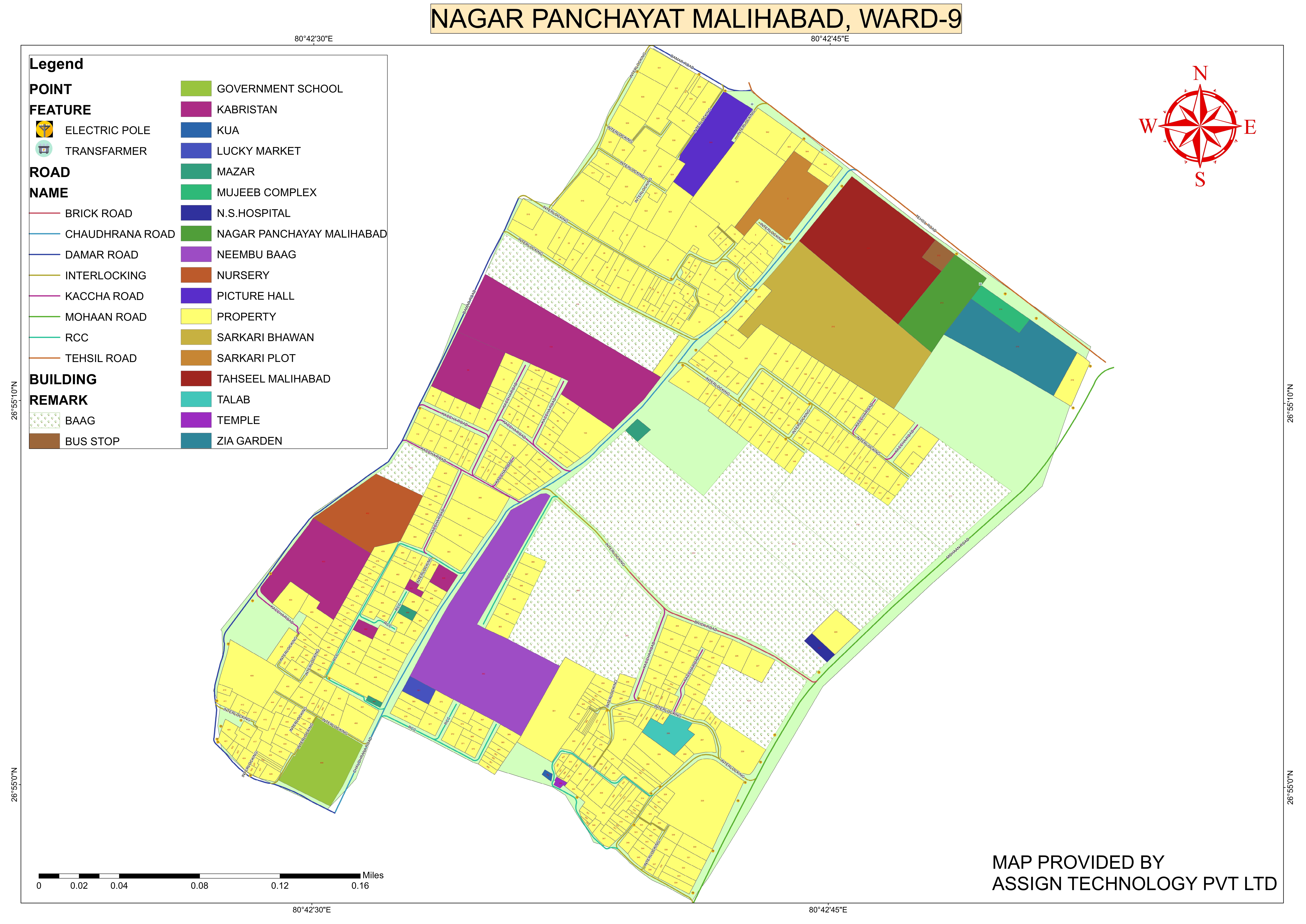 Map of Ward 1